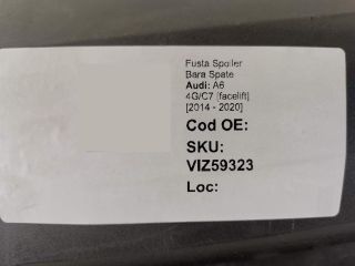 bontott AUDI A6 C7 Hátsó Lökhárító Alsó (Műanyag)