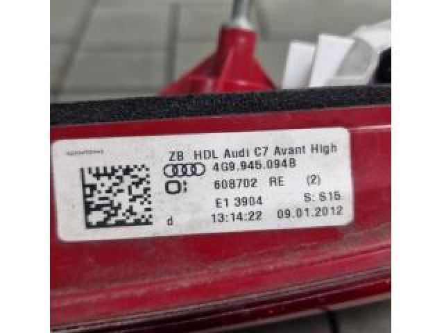 bontott AUDI A6 C7 Jobb Belső Hátsó Lámpa