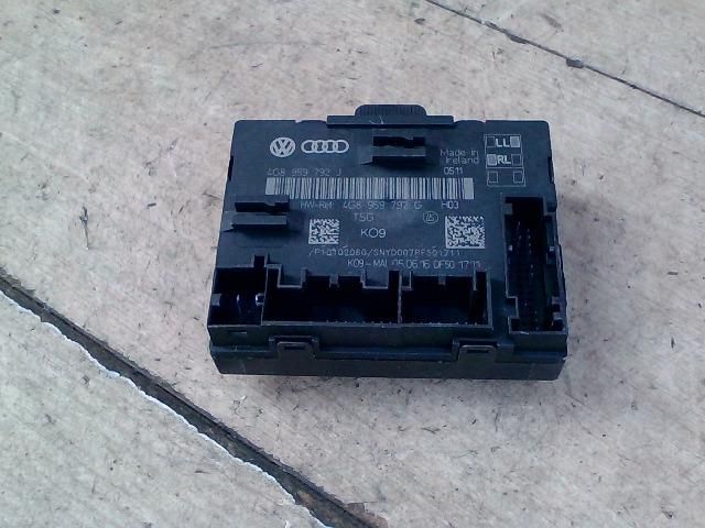 bontott AUDI A6 C7 Jobb első Ajtó Vezérlőegység