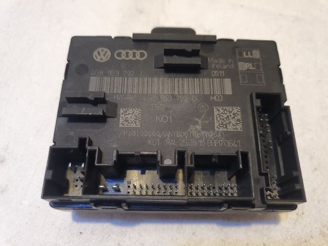 bontott AUDI A6 C7 Jobb első Ajtó Vezérlőegység