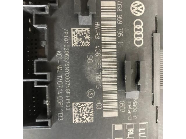 bontott AUDI A6 C7 Jobb hátsó Ajtó Vezérlőegység