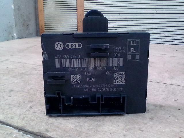 bontott AUDI A6 C7 Jobb hátsó Ajtó Vezérlőegység