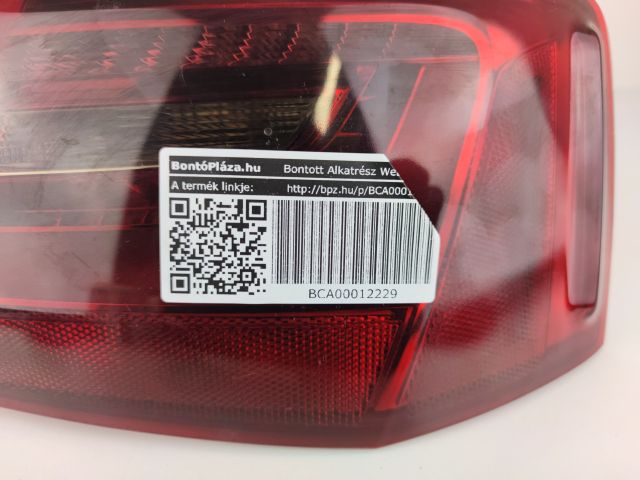 bontott AUDI A6 C7 Jobb Hátsó Lámpa