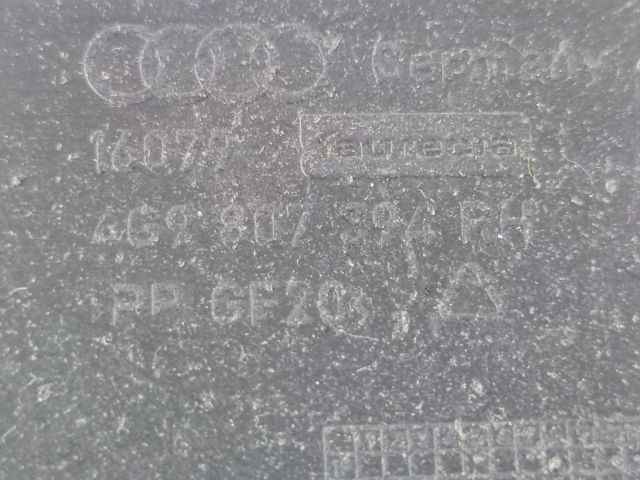 bontott AUDI A6 C7 Jobb hátsó Lökhárító Tartó (Műanyag)