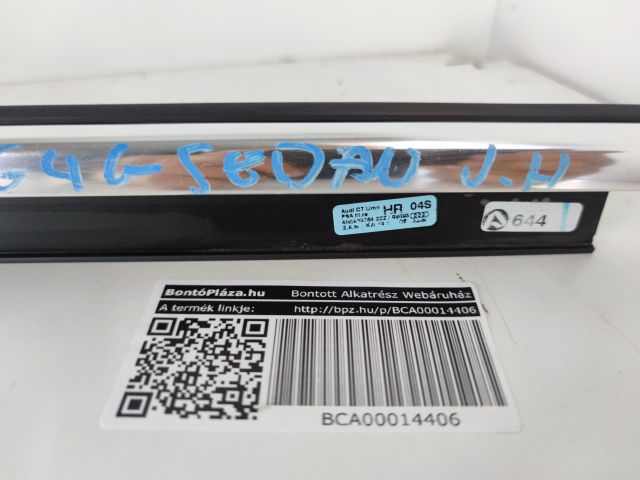 bontott AUDI A6 C7 Jobb hátsó Vízlehúzó Gumicsík