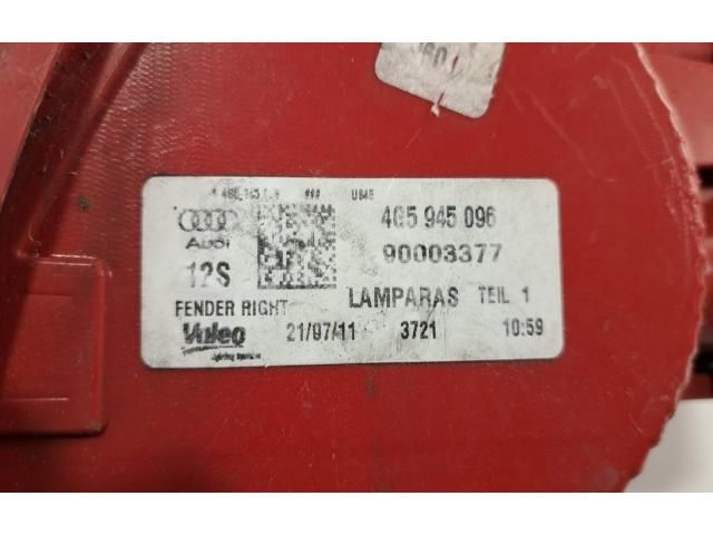 bontott AUDI A6 C7 Jobb Külső Hátsó Lámpa