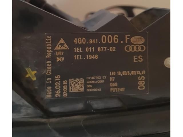 bontott AUDI A6 C7 Jobb Xenon Fényszóró