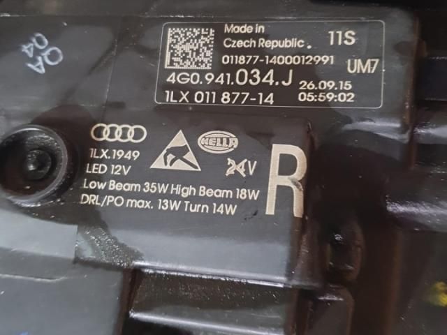 bontott AUDI A6 C7 Jobb Xenon Fényszóró