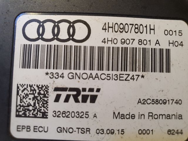 bontott AUDI A6 C7 Kézifék Elektronika