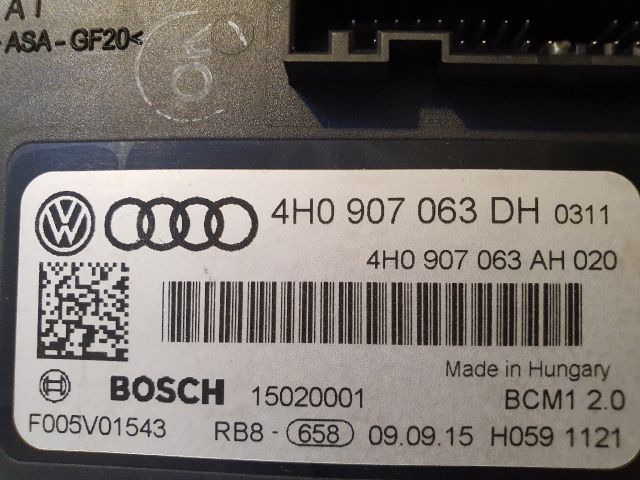 bontott AUDI A6 C7 Komfort Elektronika