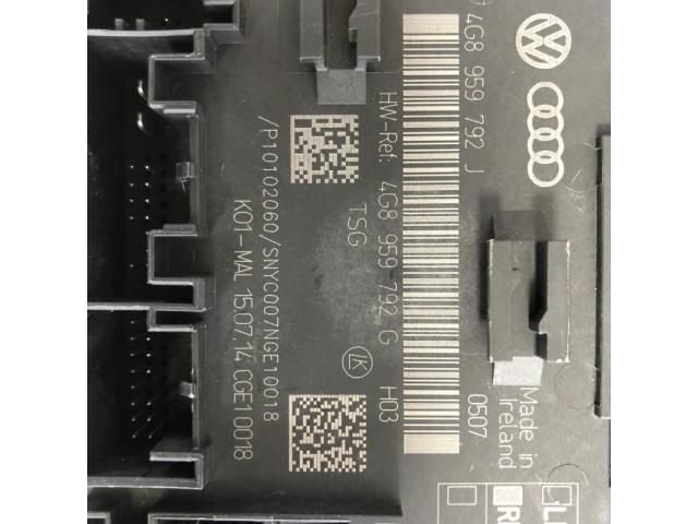 bontott AUDI A6 C7 Komfort Elektronika