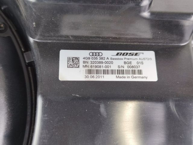 bontott AUDI A6 C7 Mélynyomó Hangszóró