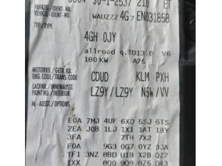 bontott AUDI A6 C7 Mélynyomó Hangszóró