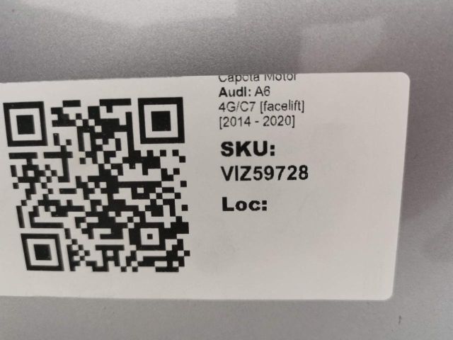 bontott AUDI A6 C7 Motorháztető