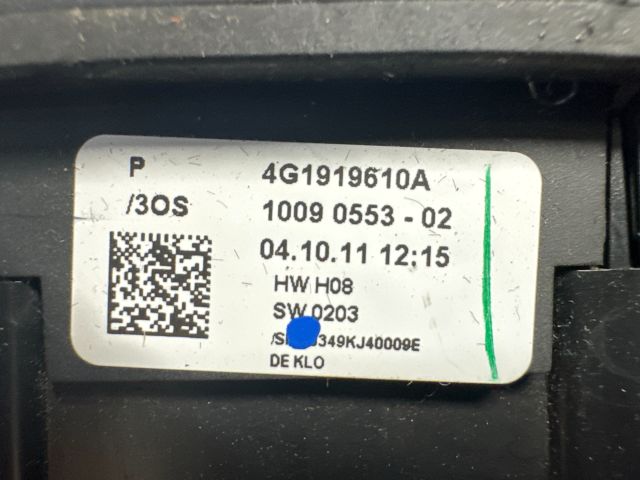 bontott AUDI A6 C7 Multimédia Vezérlő