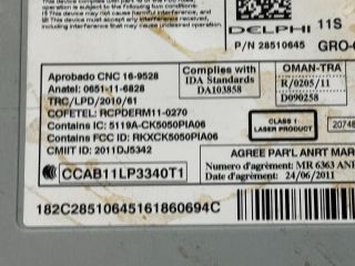 bontott AUDI A6 C7 Multimédia Vezérlő