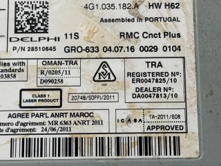 bontott AUDI A6 C7 Multimédia Vezérlő