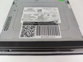 bontott AUDI A6 C7 Navigációs Fejegység