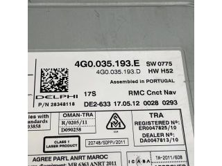 bontott AUDI A6 C7 Navigációs Fejegység