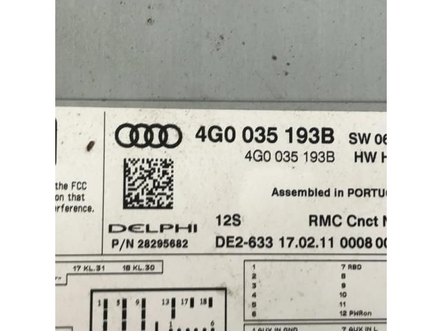 bontott AUDI A6 C7 Rádió / CD