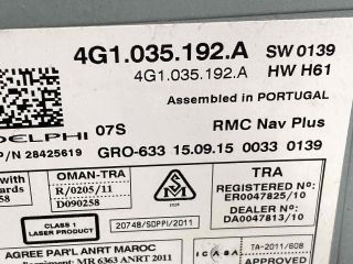 bontott AUDI A6 C7 Rádió / CD