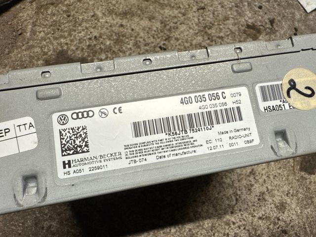 bontott AUDI A6 C7 Rádió / CD