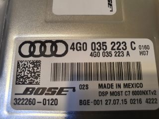 bontott AUDI A6 C7 Végfok