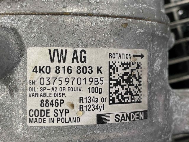 bontott AUDI A6 C8 Klímakompresszor