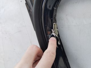 bontott AUDI A6 C8 Bal első Ajtó (Üres lemez)