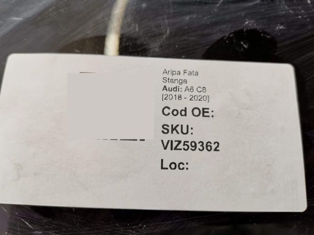 bontott AUDI A6 C8 Bal első Sárvédő