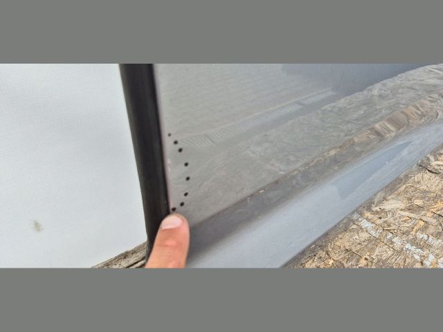 bontott AUDI A6 C8 Bal hátsó Ajtó (Üres lemez)