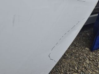 bontott AUDI A6 C8 Bal hátsó Ajtó (Üres lemez)