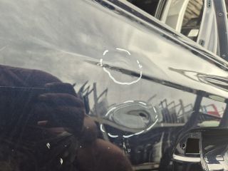 bontott AUDI A6 C8 Bal hátsó Ajtó (Üres lemez)