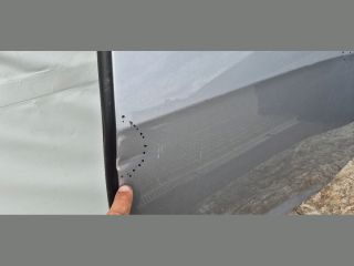 bontott AUDI A6 C8 Bal hátsó Ajtó (Üres lemez)