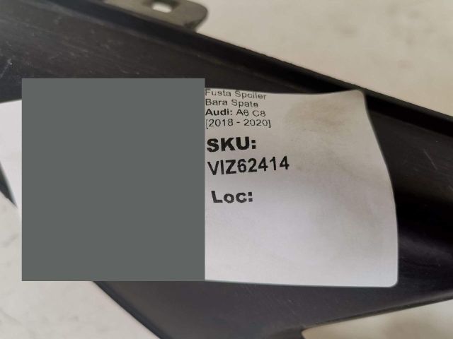 bontott AUDI A6 C8 Hátsó Lökhárító Alsó (Műanyag)