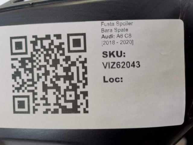 bontott AUDI A6 C8 Hátsó Lökhárító Alsó (Műanyag)