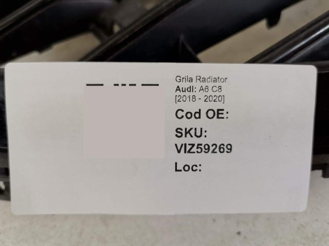 bontott AUDI A6 C8 Hűtőrács