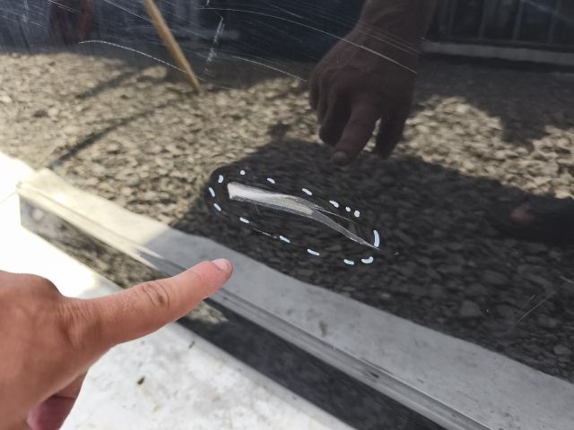 bontott AUDI A6 C8 Jobb első Ajtó (Üres lemez)