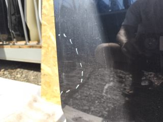 bontott AUDI A6 C8 Jobb első Ajtó (Üres lemez)