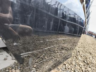 bontott AUDI A6 C8 Jobb hátsó Ajtó (Üres lemez)