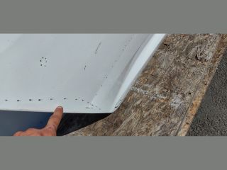 bontott AUDI A6 C8 Jobb hátsó Ajtó (Üres lemez)