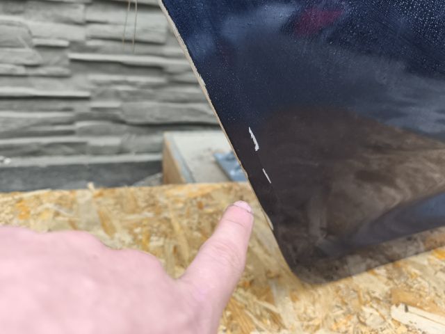 bontott AUDI A6 C8 Jobb hátsó Ajtó (Üres lemez)