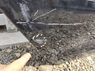 bontott AUDI A6 C8 Jobb hátsó Ajtó (Üres lemez)