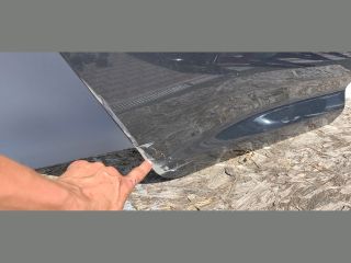 bontott AUDI A6 C8 Jobb hátsó Ajtó (Üres lemez)