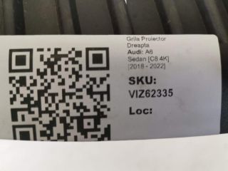 bontott AUDI A6 C8 Jobb Ködlámpa Rács