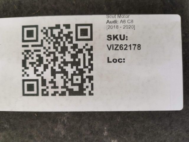 bontott AUDI A6 C8 Kartervédő