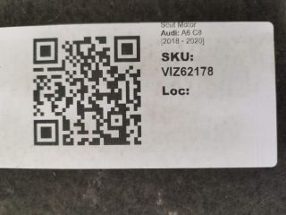 bontott AUDI A6 C8 Kartervédő