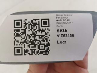 bontott AUDI A7 Bal Fényszórómosó Fedél