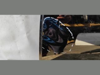 bontott AUDI A7 Bal hátsó Ajtó (Üres lemez)