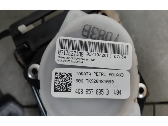 bontott AUDI A7 Bal hátsó Biztonsági Öv